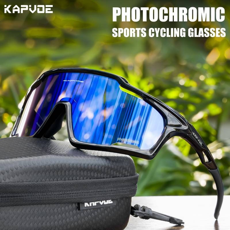 KAPVOE Photochromic Fashion Glasses for Men and Women – Stylish Eyewear with Adaptive Lenses