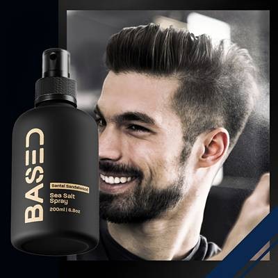 Unisex Hair Styling Spray with Sea Salt Extract – Refreshing, Plant-Based Formula for Manageable, Elastic Hair
