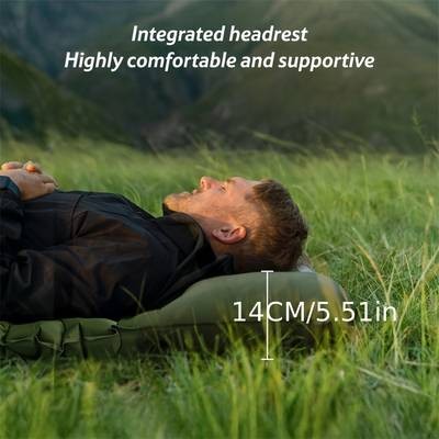 Naturehike Ultralight Camping Sleeping Pad – Lightweight Inflatable Air Mattress for Camping and Backpacking