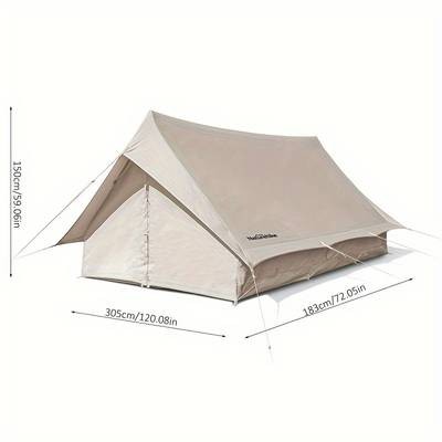 Naturehike Extend5.6°F Tent – A-Frame Camping Tent with Hexagonal Design