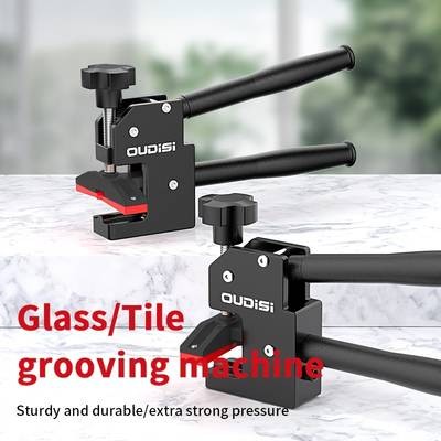 1pc OuDiSi Heavy-Duty Ceramic Tile & Glass Cutter with Ergonomic Non-Slip Grip – Sharp, Durable Blades for Precision Cutting