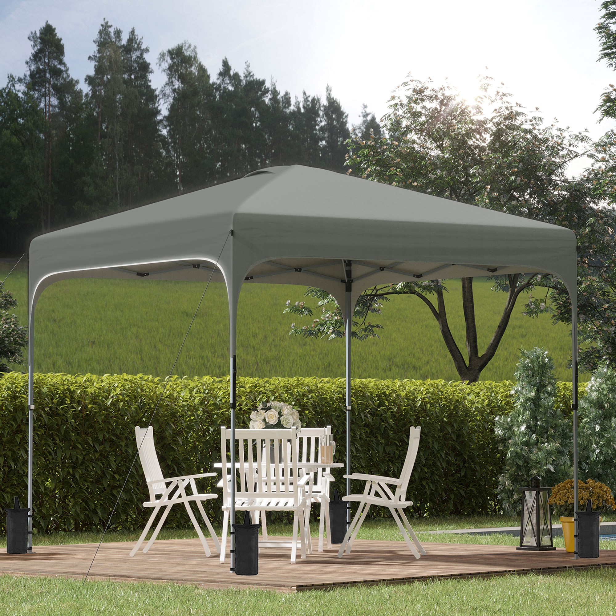 Canopy Tent With Wheeled Carry Bag