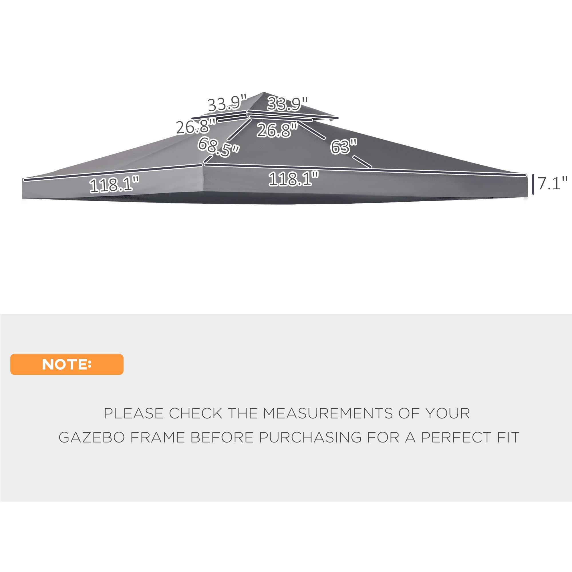 Outdoor Patio Gazebo Replacement