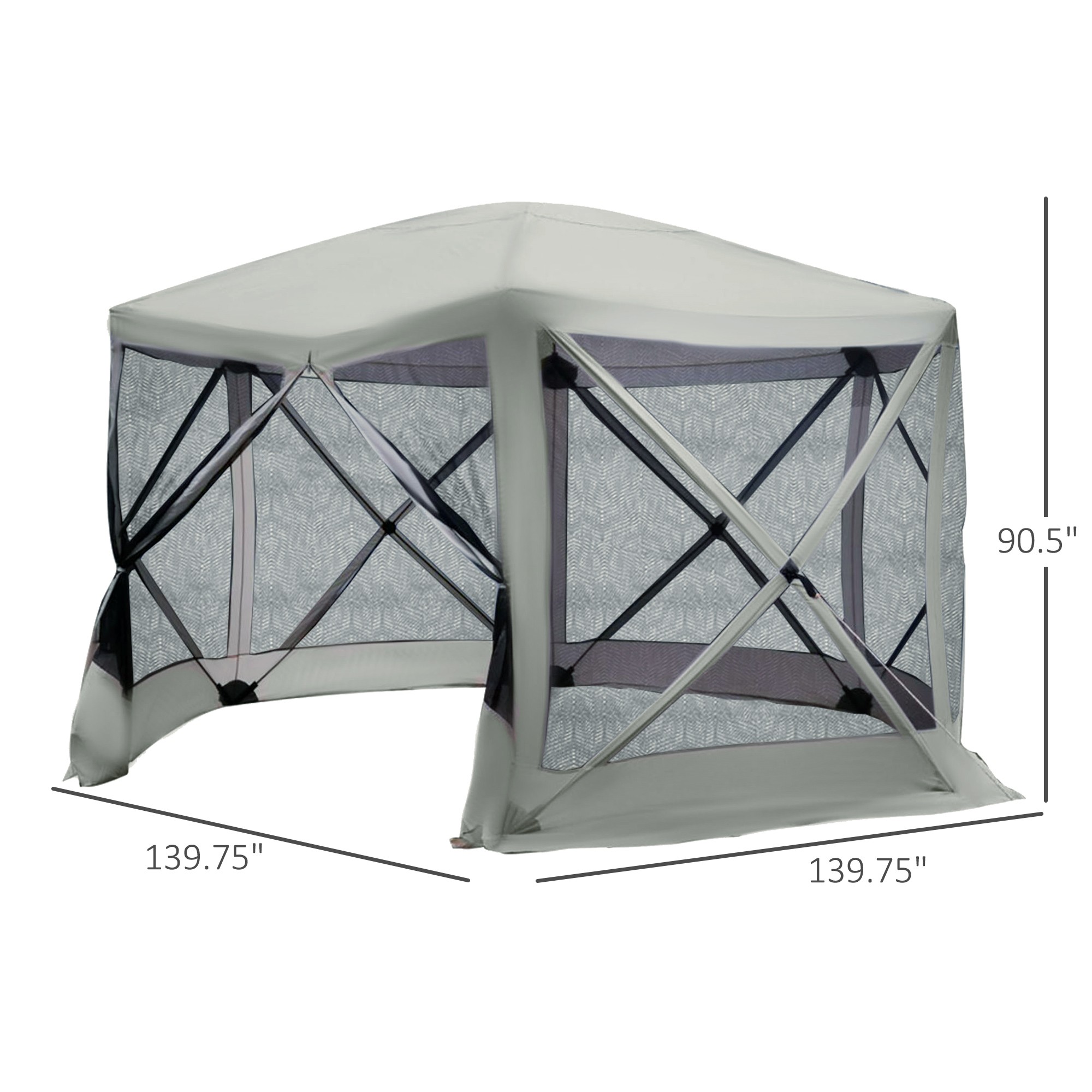 Gazebo With Mosquito Netting