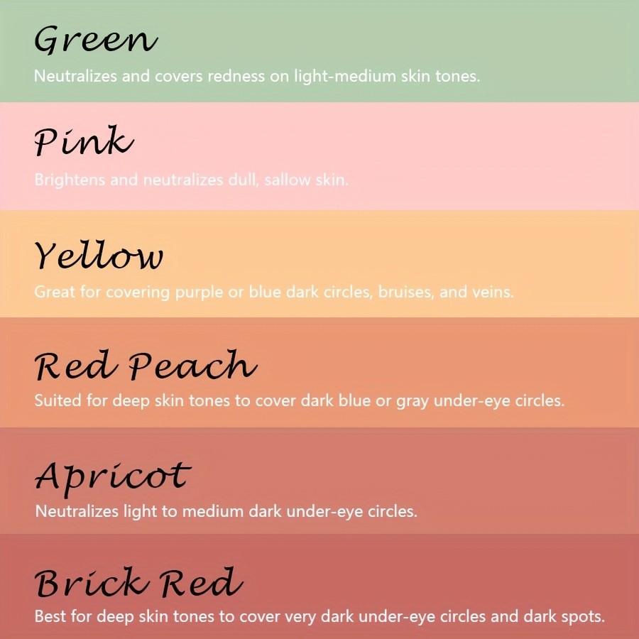 3-Color Correcting Concealer Stick