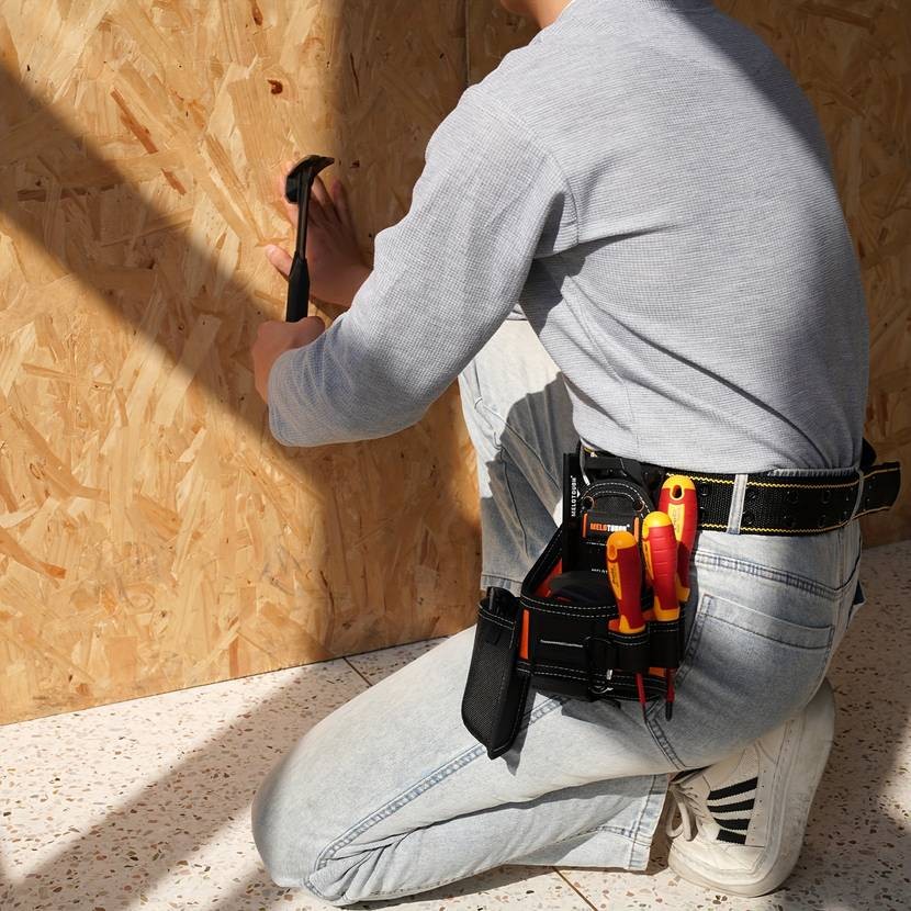 MELOTOUGH Tape Measure Pouch/Utility Knife Pouch – Convenient and Durable Tool Belt Pouch