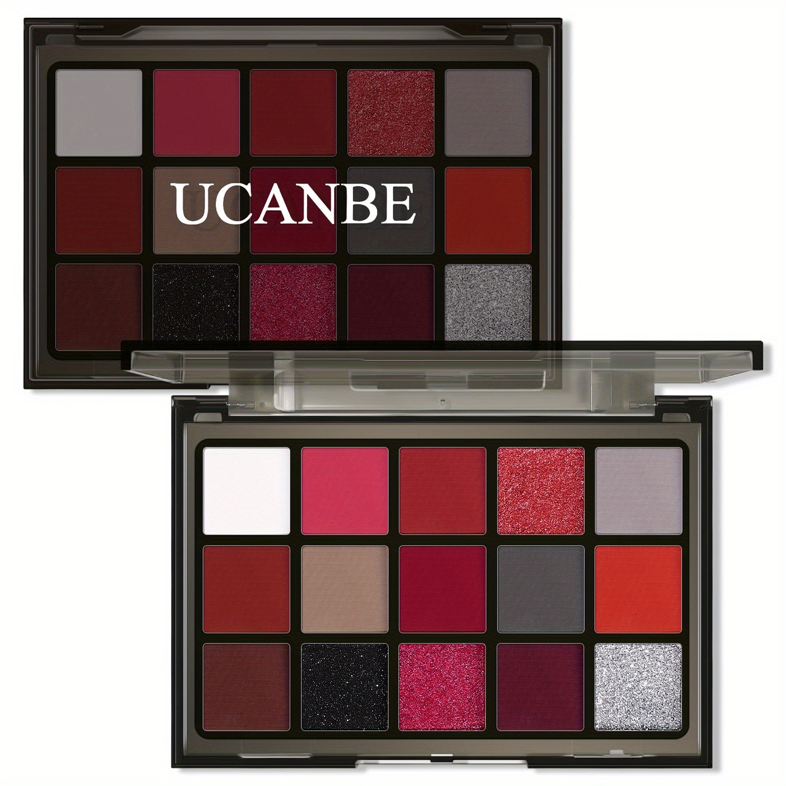 UCANBE Red Eyeshadow Makeup Palette