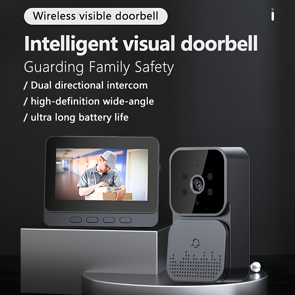Jiacuali Wireless Video Doorbell Camera