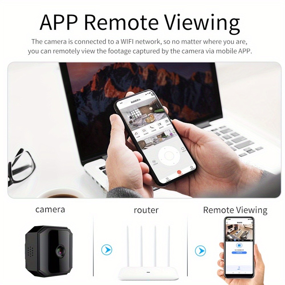 SELFIECOM Security Camera with Wifi