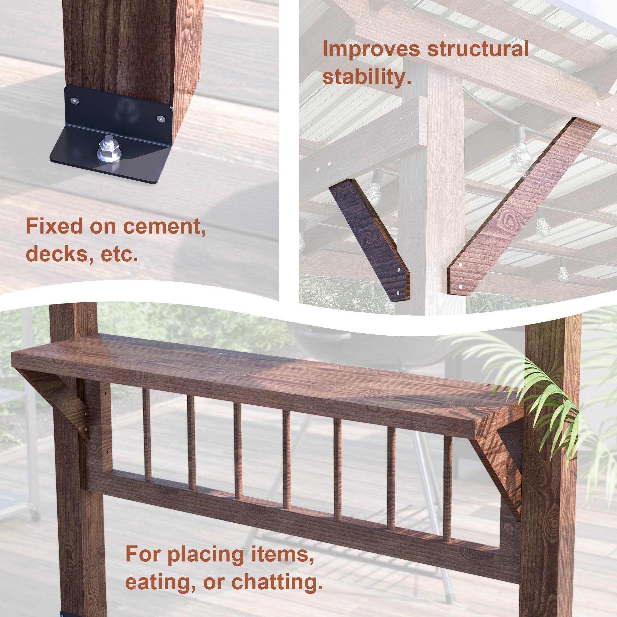 Wood Gazebo With Metal Roof