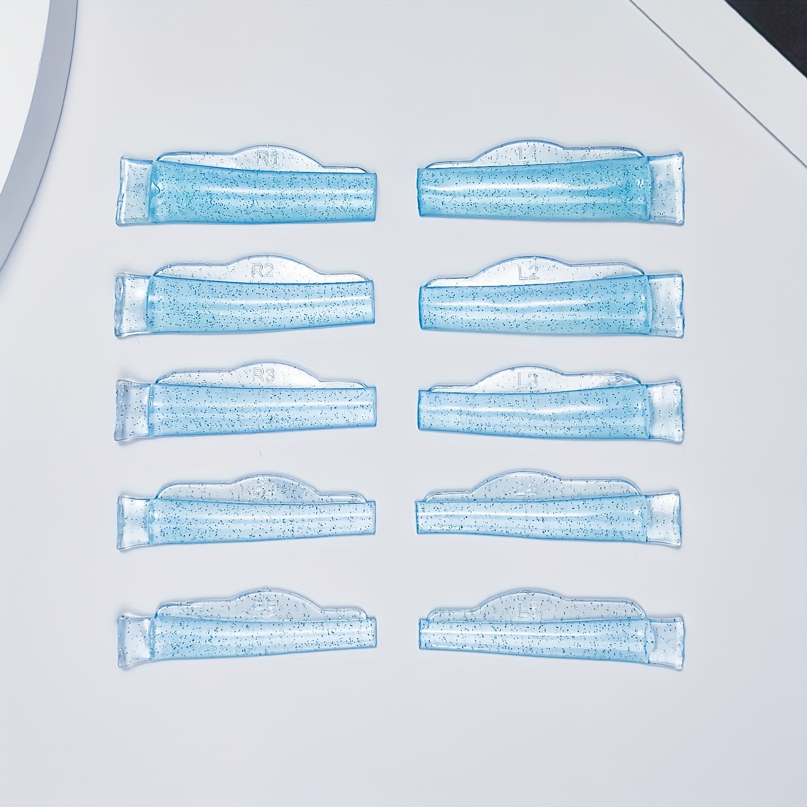 Lomansa 5 Pairs Super Elastic Eyelash Lifting Pads