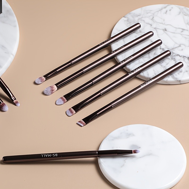BS-MALL 9pcs Professional Aluminum Makeup Brush Set