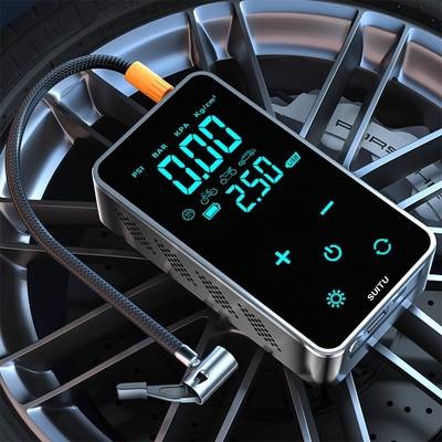Suitu Fast-Charging Tire Air Compressor – Convenient, Intelligent Air Pump for Car and Bicycle Tires