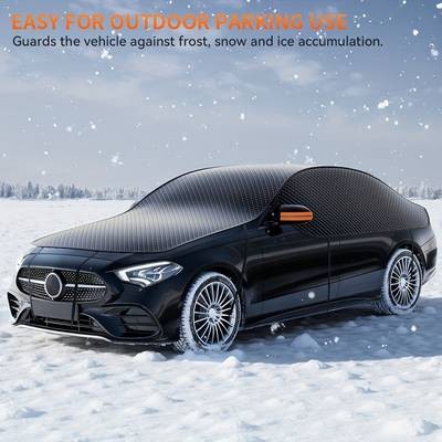 Suitu Universal Car Windshield Snow Cover – All-Weather Protection with Secure Fit and Easy Storage