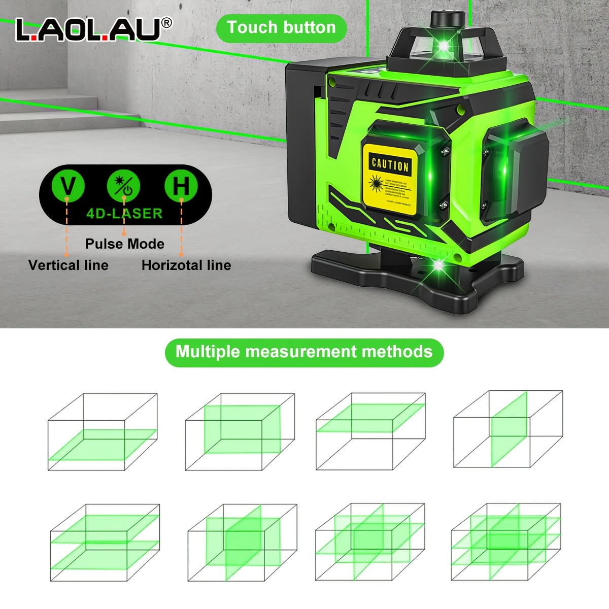 LAO LAU Laser Level FC-E226DR