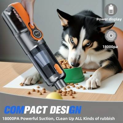 Suitu Car Home Handheld Vacuum Cleaner – Powerful, Portable Cleaning with LED Lighting