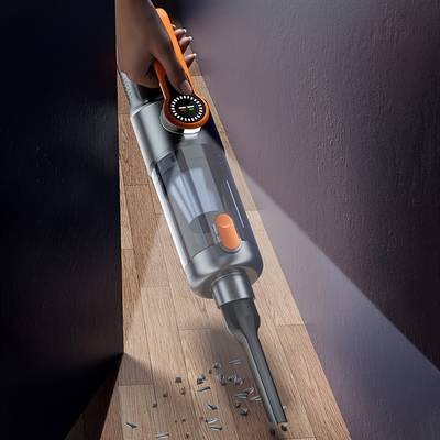 Suitu Car Home Handheld Vacuum Cleaner – Powerful, Portable Cleaning with LED Lighting