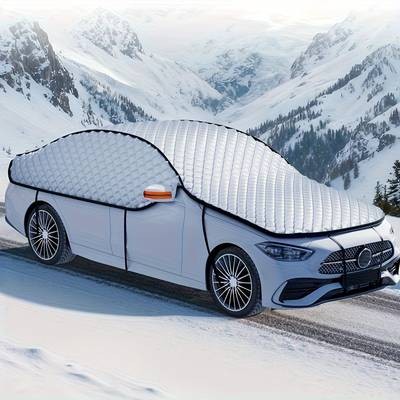 Suitu Heavy-Duty Magnetic Car Windshield Snow Cover with Quick-Snow Removal – Ultimate All-Weather Protection for Your Vehicle