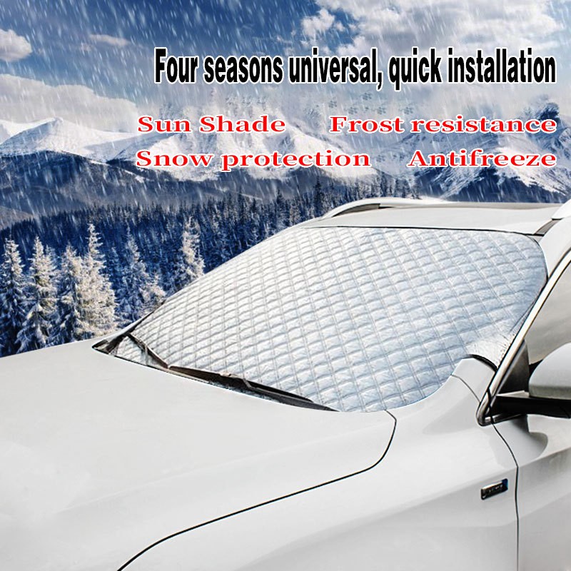 Suitu Heavy-Duty Magnetic Car Windshield Snow Cover with Quick-Snow Removal – Ultimate All-Weather Protection for Your Vehicle