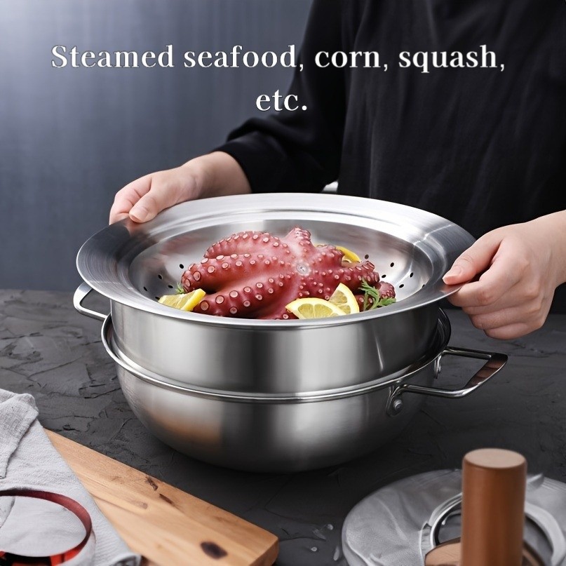 Purecook Stainless Steel Steamer with Lid