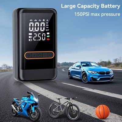 Suitu Portable Mini Air Compressor & Electric Tire Inflator – The Ultimate Compact Air Pump for Cars, Bikes, and More