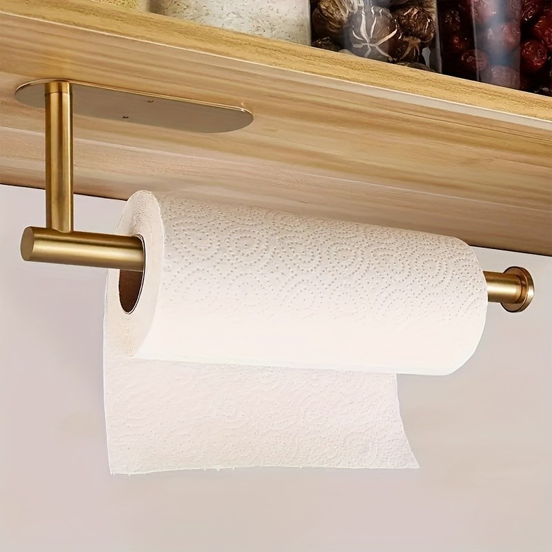 Ever Blooming Space-Saving Stainless Steel Paper Towel Holder