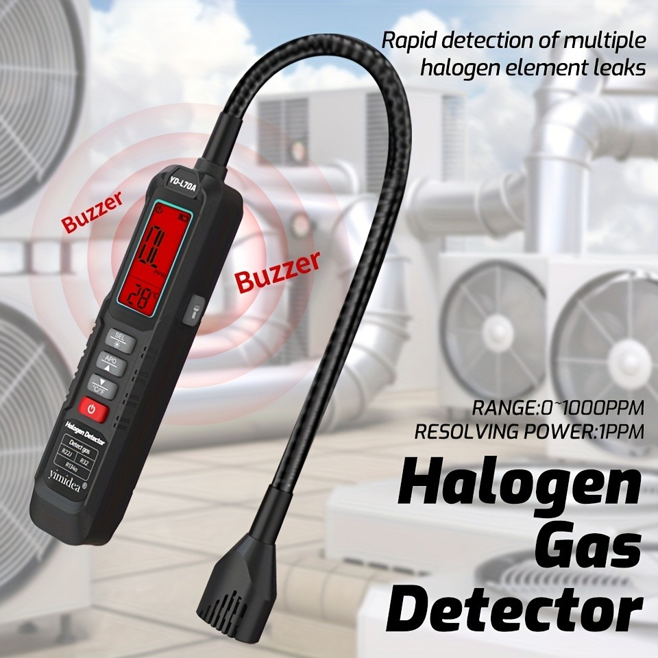 YIMIDEA Halogen Leak Detector for R22/R32/R134