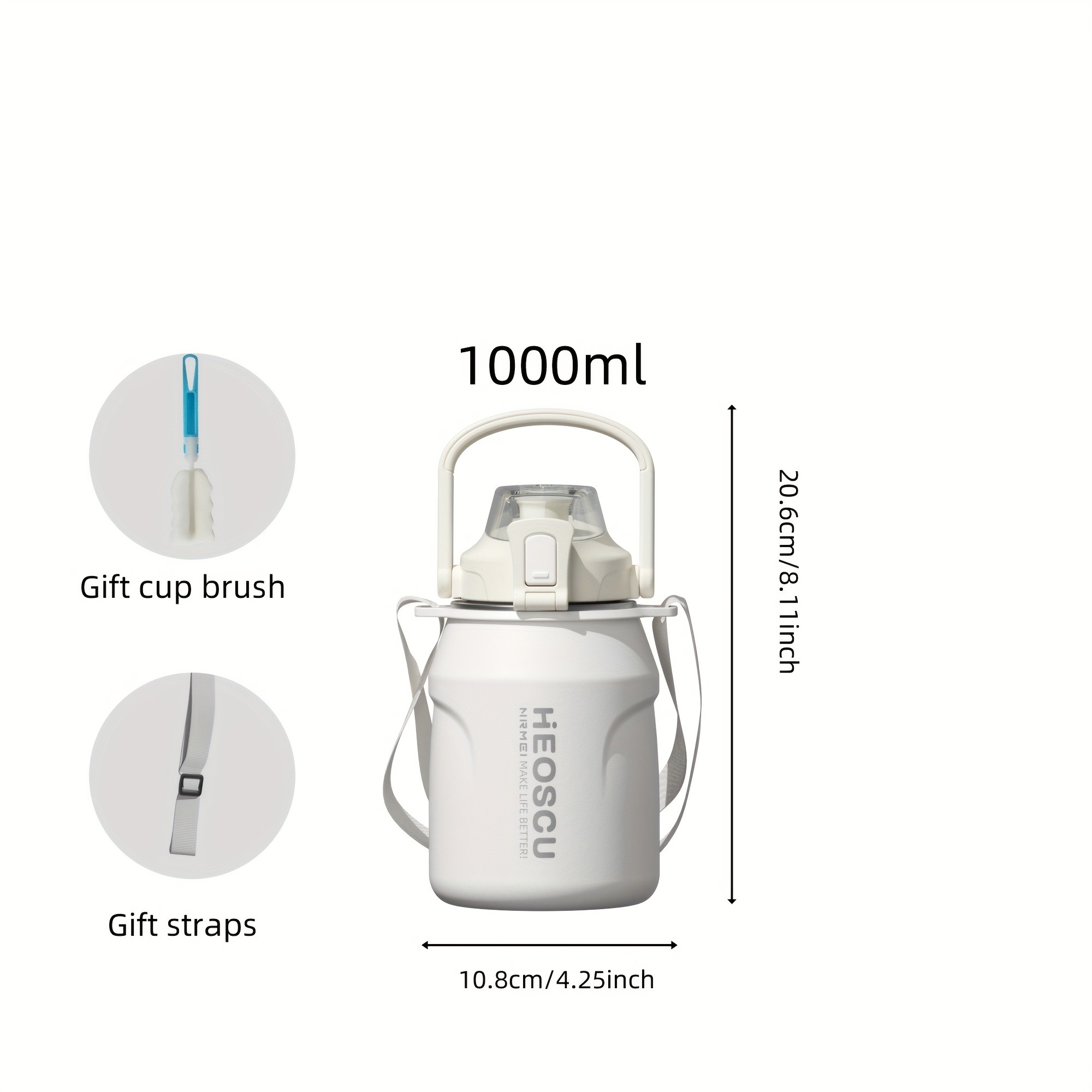 恩尔美 nRMEi Stainless Steel Insulated Water Bottle