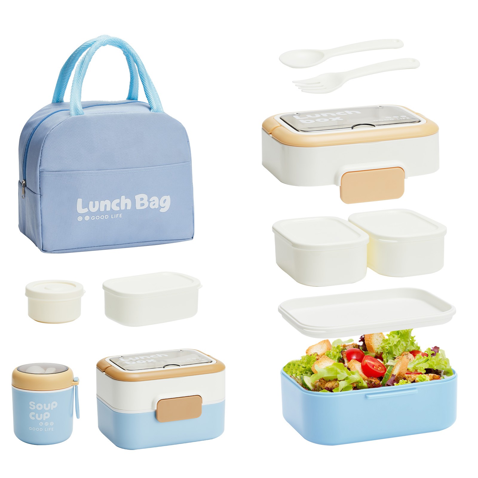 LOCSEE Lunch Box Set