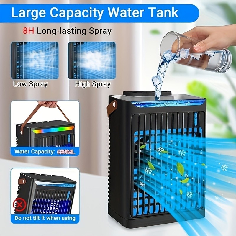 WENMILY Portable Air Conditioner Mobile 5-in-1 Mini Fan