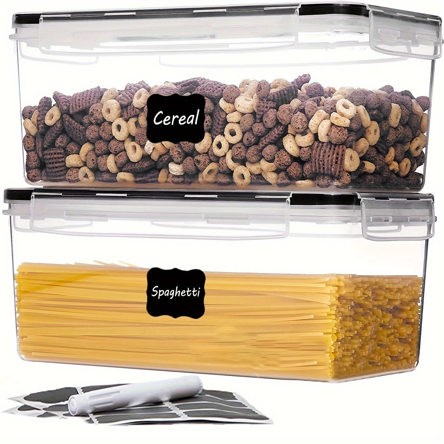 THELiFE Airtight Food Storage Containers 8/6/4 Set 3.2L