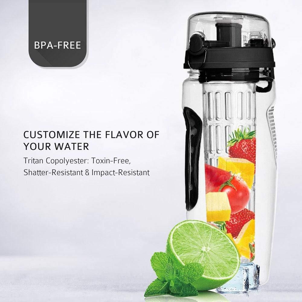 32oz Fruit Infusing Infuser Water Bottle
