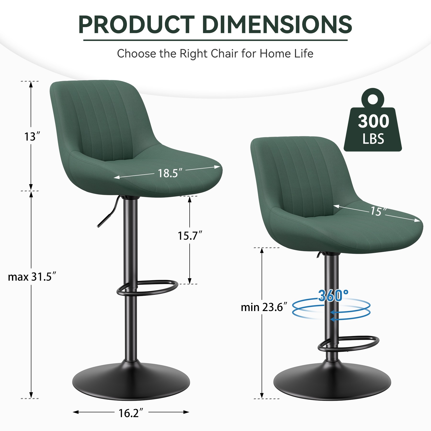 Height Bar Stools