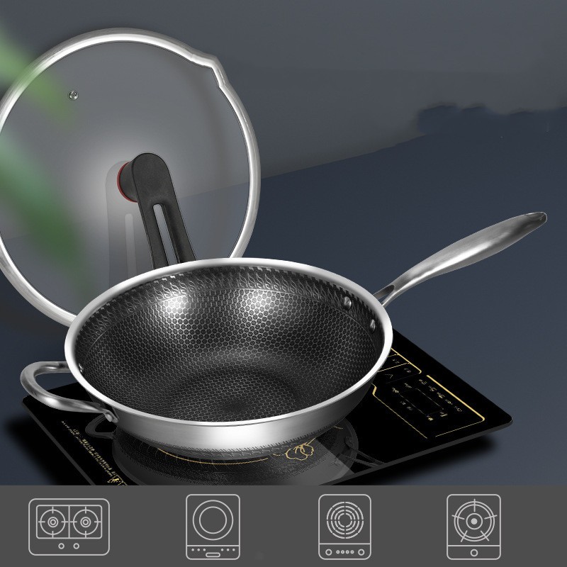 Stainless Steel Frying Pan