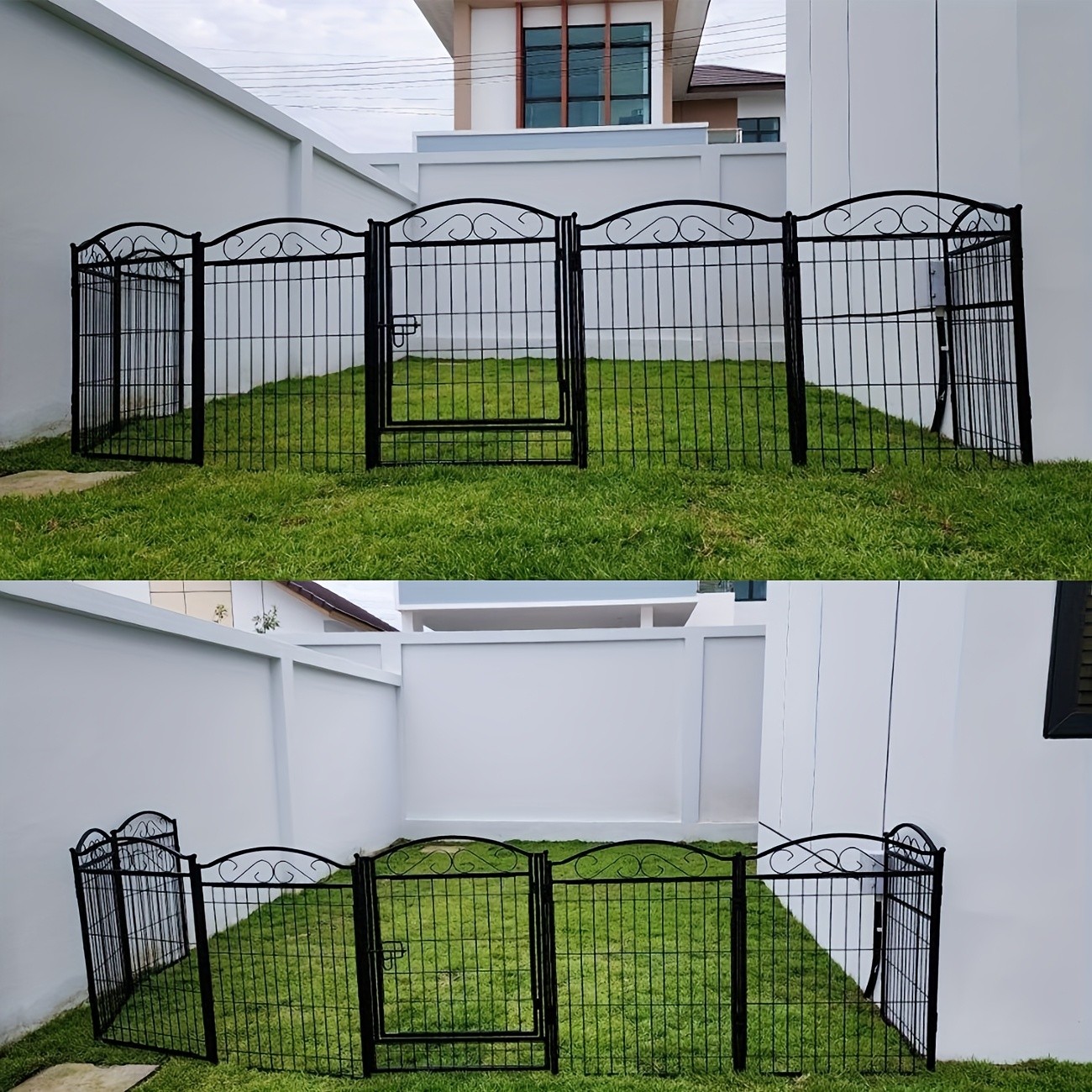 BingoPaw 8-Panel Heavy Duty Metal Dog Playpen