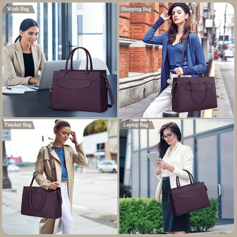NEWHEY Laptop Bag for Women – Stylish and Professional Tote Bag Set