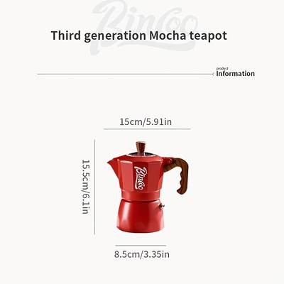 Bincoo Classic Aluminum Moka Pot – Brew Your Perfect Espresso Anywhere