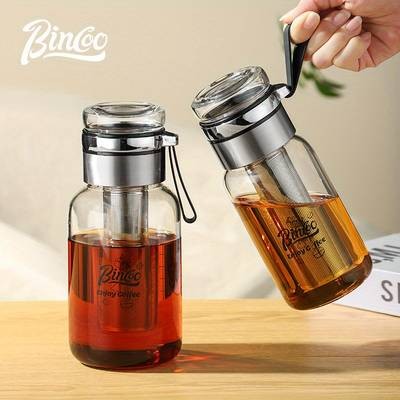 Bincoo Glass Cold Brew Coffee Maker – Refreshing Iced Coffee on the Go