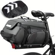 RAINSMORE Bicycle Bag – 15L Rear Rack Trunk Bag for Commuting and Travel
