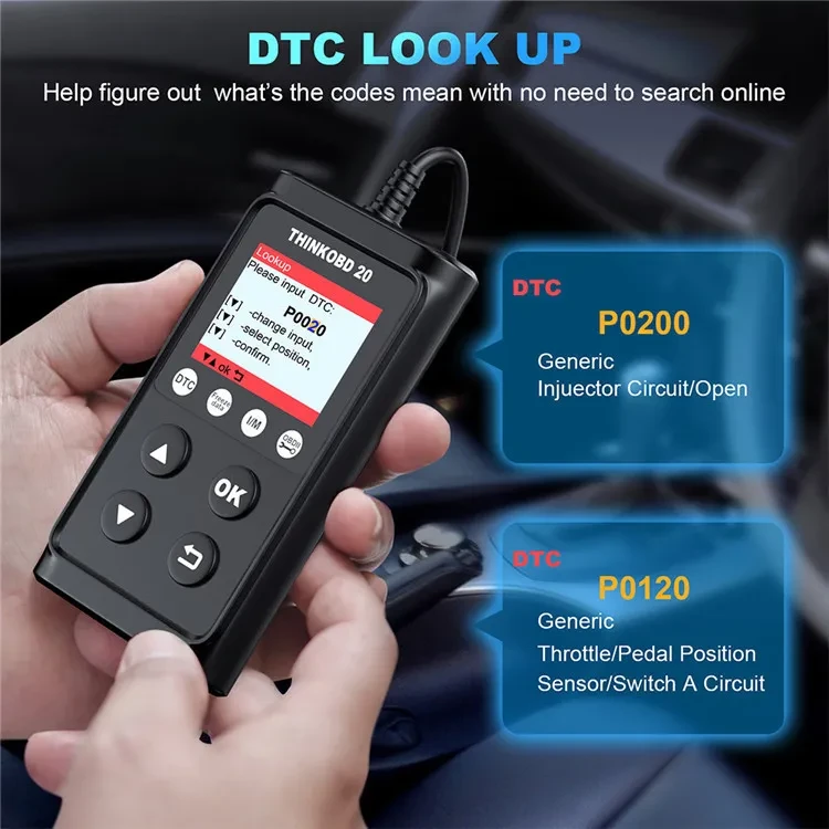 Automotive engine fault scanner engine diagnostic tool