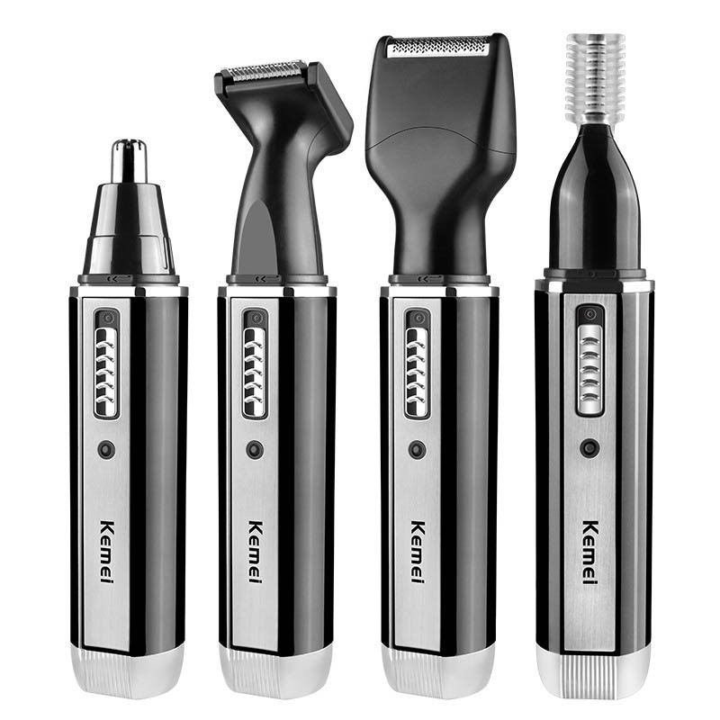 Kemei Rechargeable Electric Nose Hair Device Set