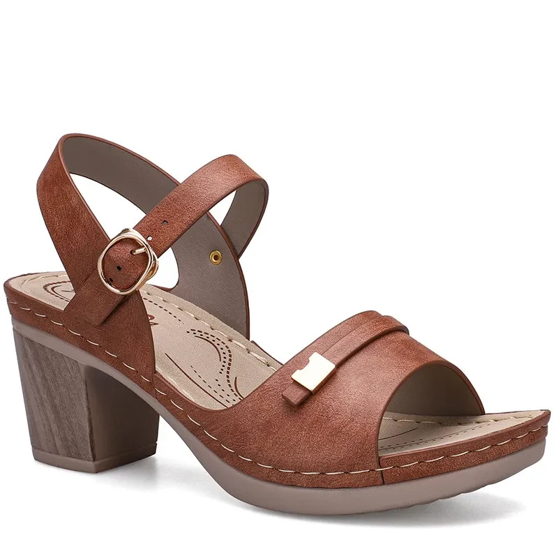 π‘ Women's Bohemian Thick Heel Sandals π‘