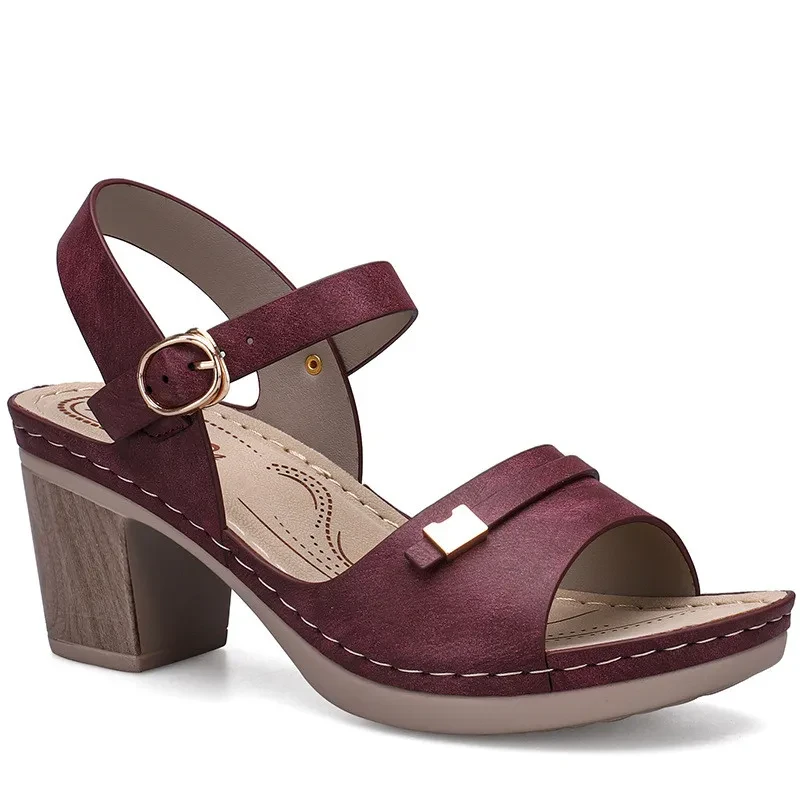 π‘ Women's Bohemian Thick Heel Sandals π‘
