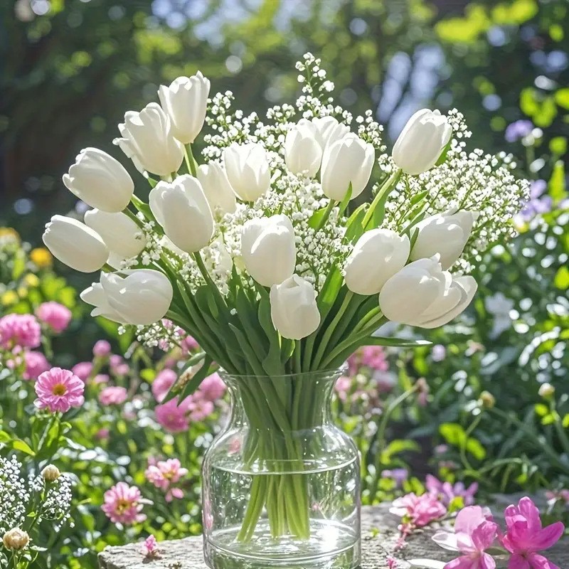 Plastic Flower Bouquet