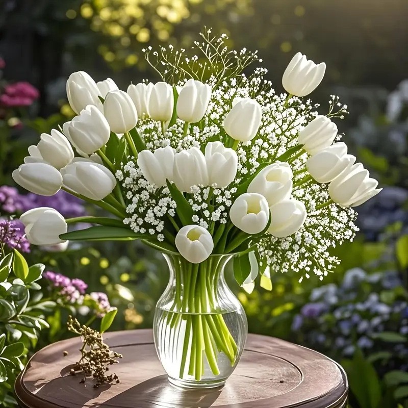 Plastic Flower Bouquet