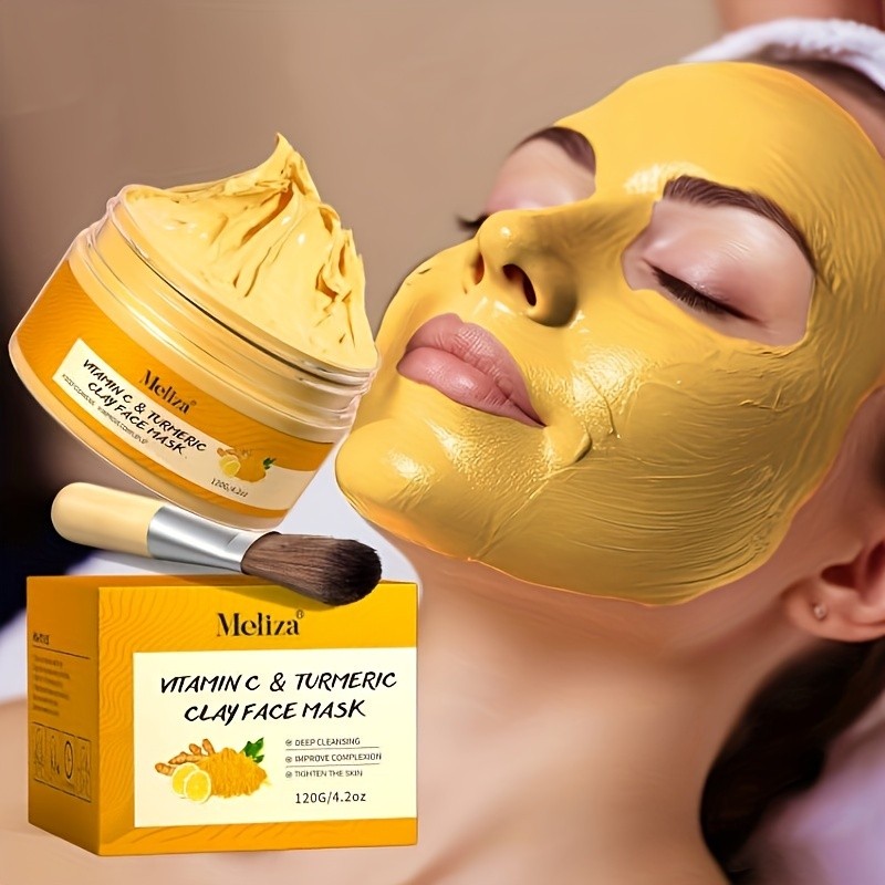 MELIZA Turmeric Vitamin C Cleaning Facial Mask