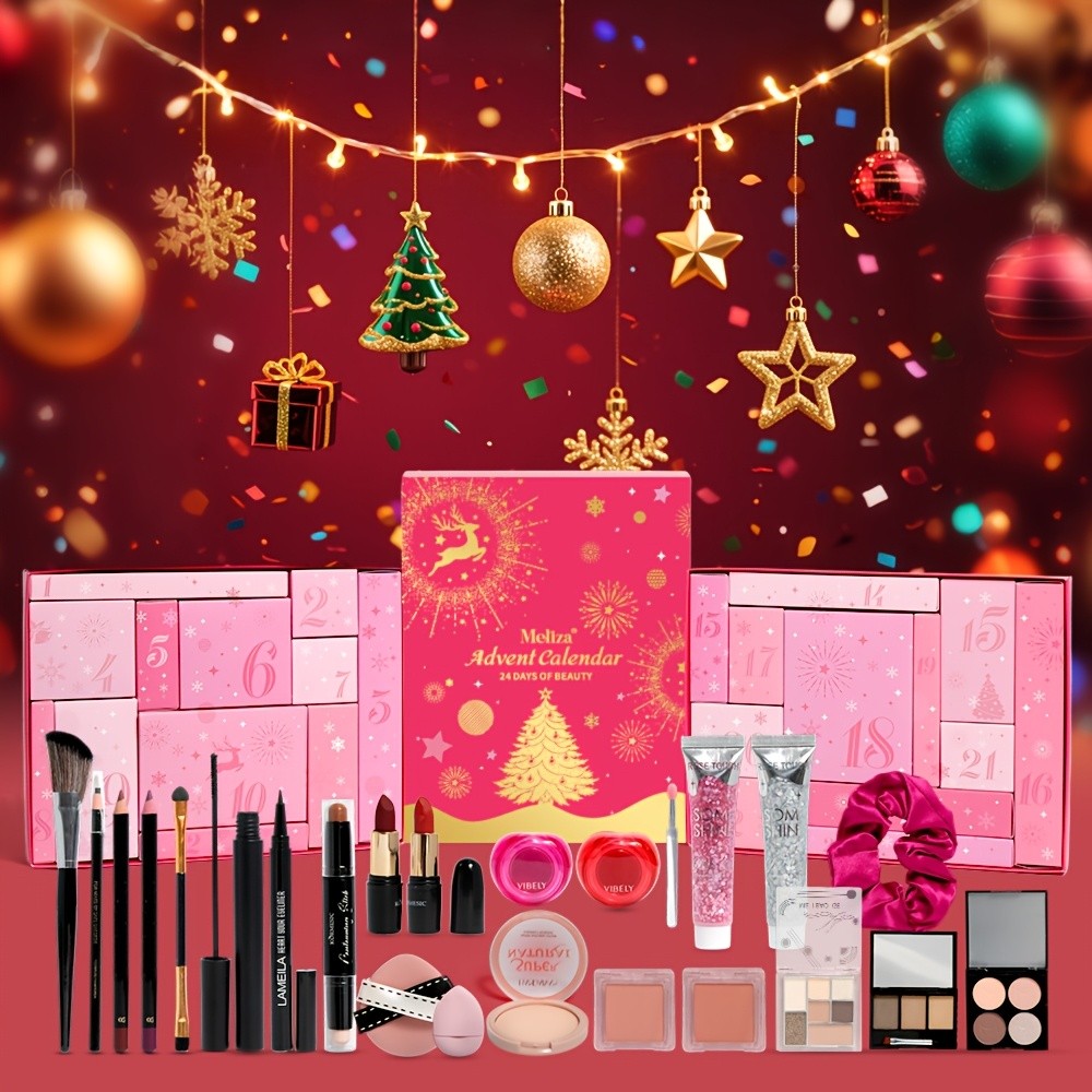 MELIZA 24-Day Christmas Makeup Advent Calendar