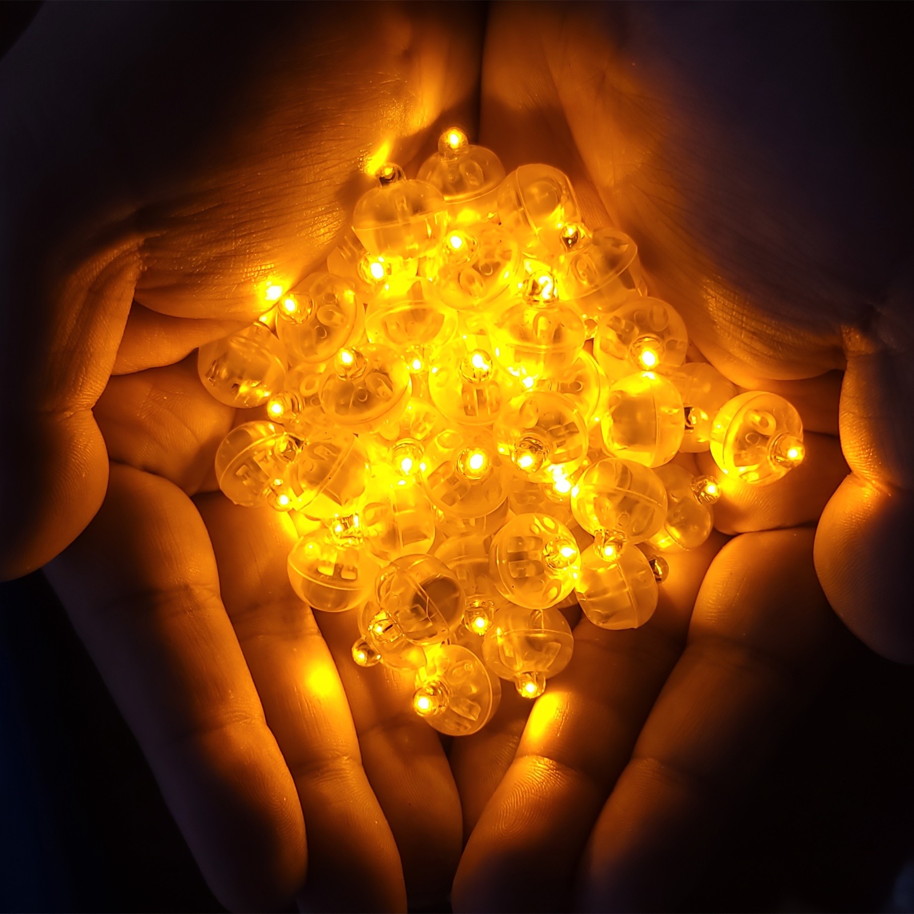 TXYAON 50PCS 9 Colors Balloon Lights