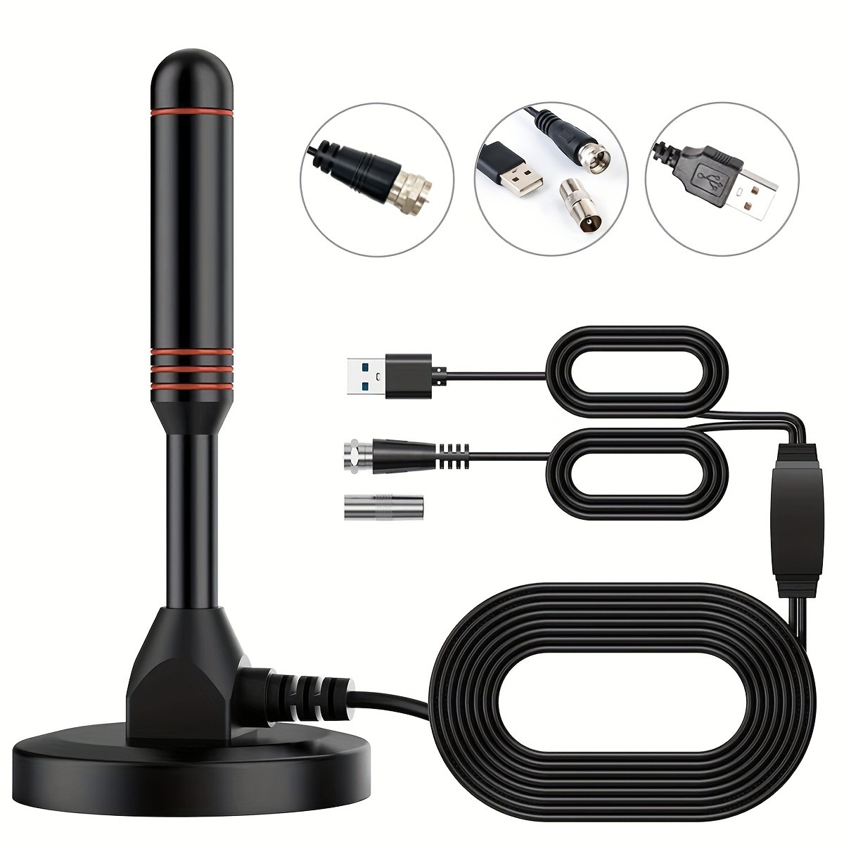 TUOGTCI 2025 Model Indoor Car TV Antenna