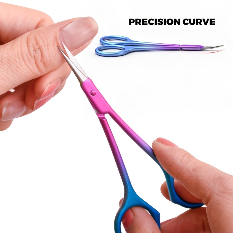 LRIS Professional Curved Titanium Steel Blade Cuticle Nipper